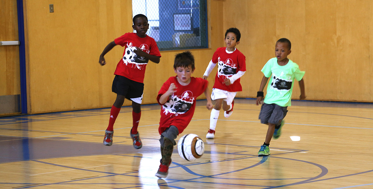 boys and girls club indoor soccer
